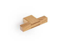 Bouton T HAKO L76 bois chêne