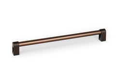 Poignée CASEY BA320 L339 aluminium métallisé brun texture / mat bronze