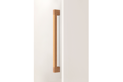 Poignée de porte enkel HAKO BIG BA480 L525 bois chêne