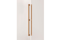 Poignée de porte dubbel HAKO BIG BA960-480 L1005 bois chêne