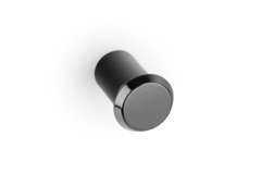 Knop FASE Ø23 aluminium PVD gepolijst titanium