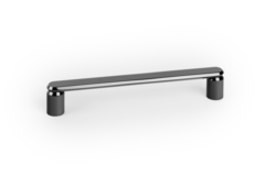 Greep FASE BA160 L177 aluminium PVD gepolijst titanium