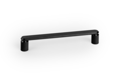 Poignée FASE BA160 L177 aluminium brossé noir