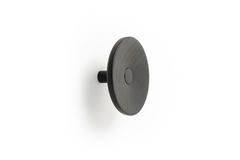 Porte-manteaux ZOOT Ø120 bois / aluminium noir / noir bois