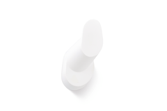 Porte-manteaux CRESTT L52.7 zamac mat blanc