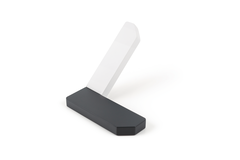 Porte-manteaux CORNER BA30 L81.2 zamac anthracite / mat blanc