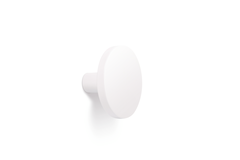 Porte-manteaux COMO Ø41 zamac mat blanc