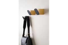 Jashaak MEGG BA20 L63.6 hout / kurk zwart / zwart hout