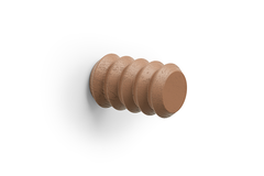 Porte-manteaux PULSE COLOR Ø28 bois brun