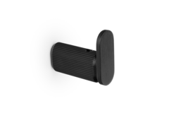 Porte-manteaux BROOKLYN L40 aluminium brossé noir