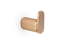 Porte-manteaux BROOKLYN BA22 L70 aluminium brossé laiton cava