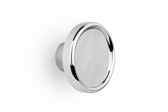 Porte-manteaux BOTO Ø80 aluminium brillant nickel