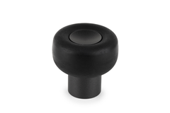 Butée de porte BUGGY Ø47.1 aluminium noir