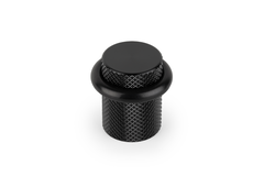 Butée de porte GRAF Ø27 aluminium brossé noir