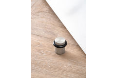 Butée de porte GRAF Ø27 aluminium brossé noir