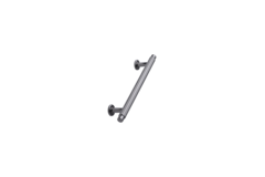 Greep villa ba128 l177,5 zamak zwart