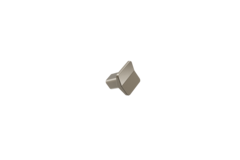Knop VIS-A-VIS BA L26 Zamak Geborsteld messing