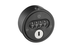 Dial Lock 63 Free Code zwart links/rechts z0001