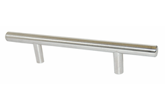 Poignee d.12mm l.240mm(160mm) inox 