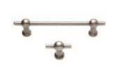 Quincalux meubelgreep 128mm 124-28/124-kt tin-mess ing