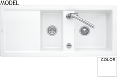 V&B 6726.01.kg subway 80 blanc neige brillant  ceramicplus