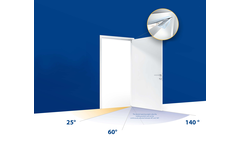 Geze active stop argentee (encastrable)  