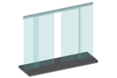 Joint adhésif av. languette couvre-joint recoupable, v. 8/13.5, B21+20 L3000, transparent
