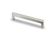 Greep Anzio, boorafstand 480, L 490 mm, B 10 mm, H 32 mm, roestvrij staal geborsteld