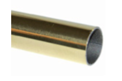 Tubes de penderies 16mm cuivre poli (5m)  