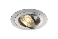 Spot 3-ring richtbaar dia 88mm GU10 wit - boordiameter 80mm