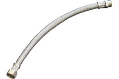 Tuyau flexible chrome saniflex 300mm 3,8" m/f nr.4  