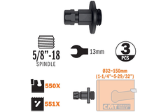 Adapter voor alle type gatzagen ø32-150mm