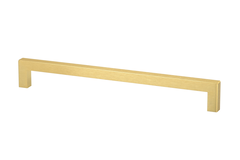 Greep stien 224mm alu geborsteld goud
