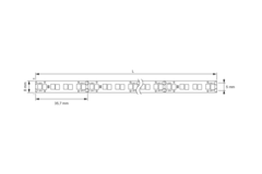 Ledstrip Emotion 50m 2700-6500K 24V 4W/m IP20
