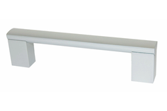 Poignee SHape alu mat 128mm/l.139mm 