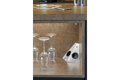 Tetra angle inox b-f 2 prises+1 usb  