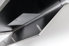 Novy Flatline 120 cm RVS (zonder motor) wanddamp.
