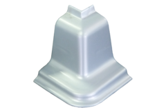 Coin extérieur profil gris 90°