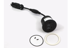 Pix usb charger A/C 22w wit/zwart
