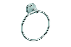 Tradition porte-serviettes anneau chrome  