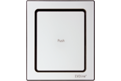 Evoline port push cuisine wit glas b-f3 stopcontac 3 stopcontacten