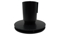 Regelpoot 5000 zwart h.60mm (400)