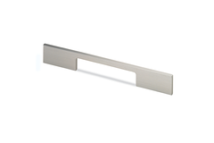 Greep Velitra, boorafstand 260 / 320 mm, L 372 mm, B 7 mm, H 34 mm, roestvrij staal finish geborsteld
