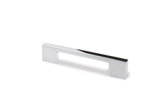 Poignée Belluno, entraxe de perçages 160 / 192 mm, L 200 mm, B 9 mm, H 30 mm, chromé brillant