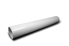 Conduit rond pvc lisse ø 150 mm  