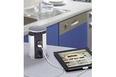 Evoline powerport usb look alu b-f avec chargeur u sb 