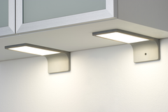 Set 1 led triled sousencastré 4.44W 4200K alu look Touch 10W avec dimmertransfo
