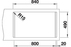Blanco spoeltafel divon ii 8-if auto.
