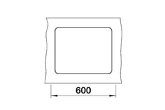 Blanco Etagon 500-F tartufo manuele bediening