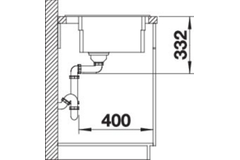 Blanco spoeltafel Etagon 6 wit manueel
